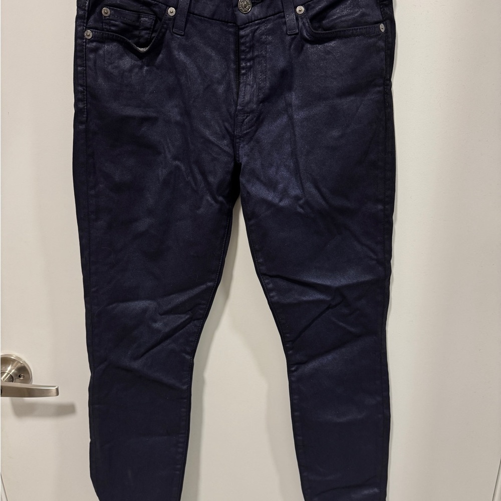 7 For All Mankind Black Denim Jeans